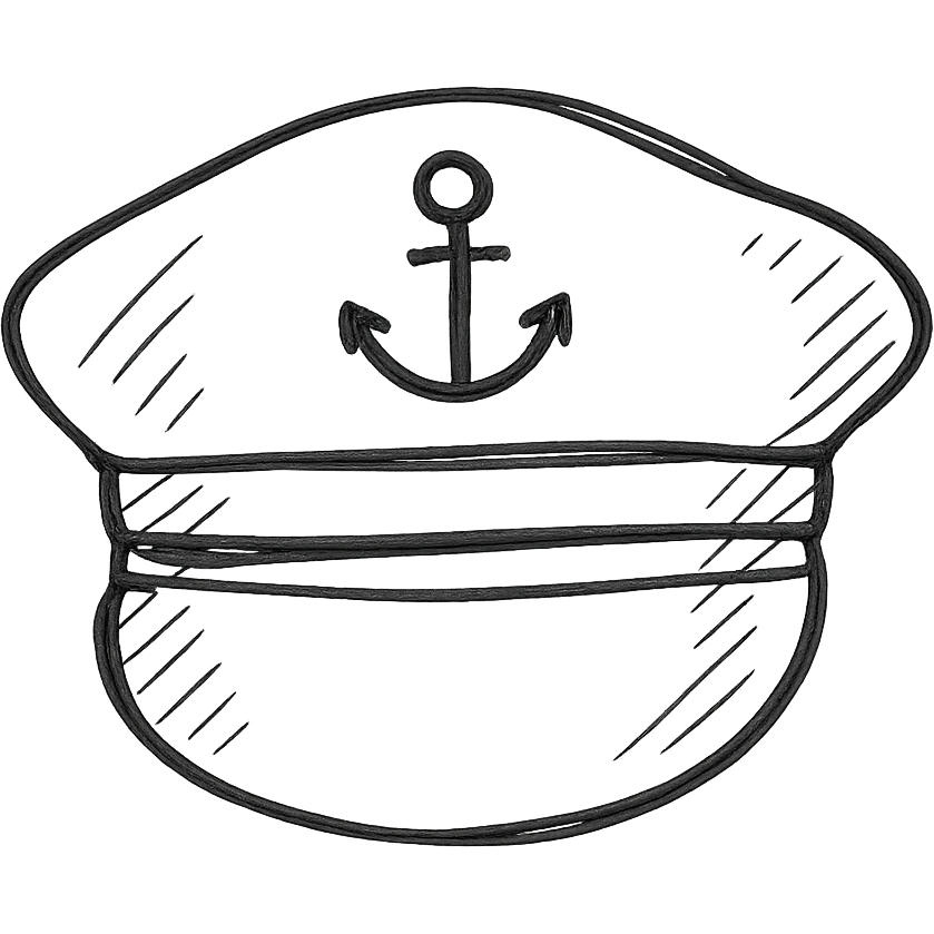 captain hat emoji