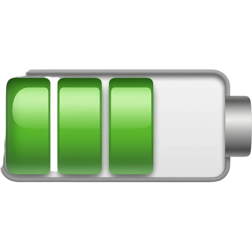 low battery emoji