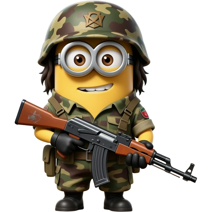 Minion  pelicula Rambo emoji