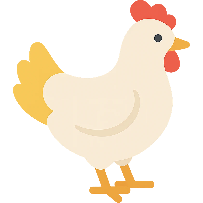Hen emoji