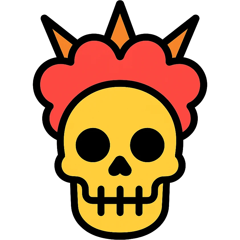 exploding skull emoji