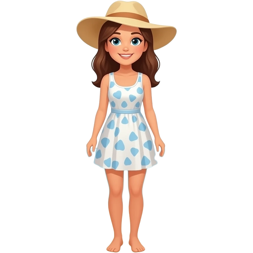 🧍🏼‍♀️🏖🐚🦀 emoji