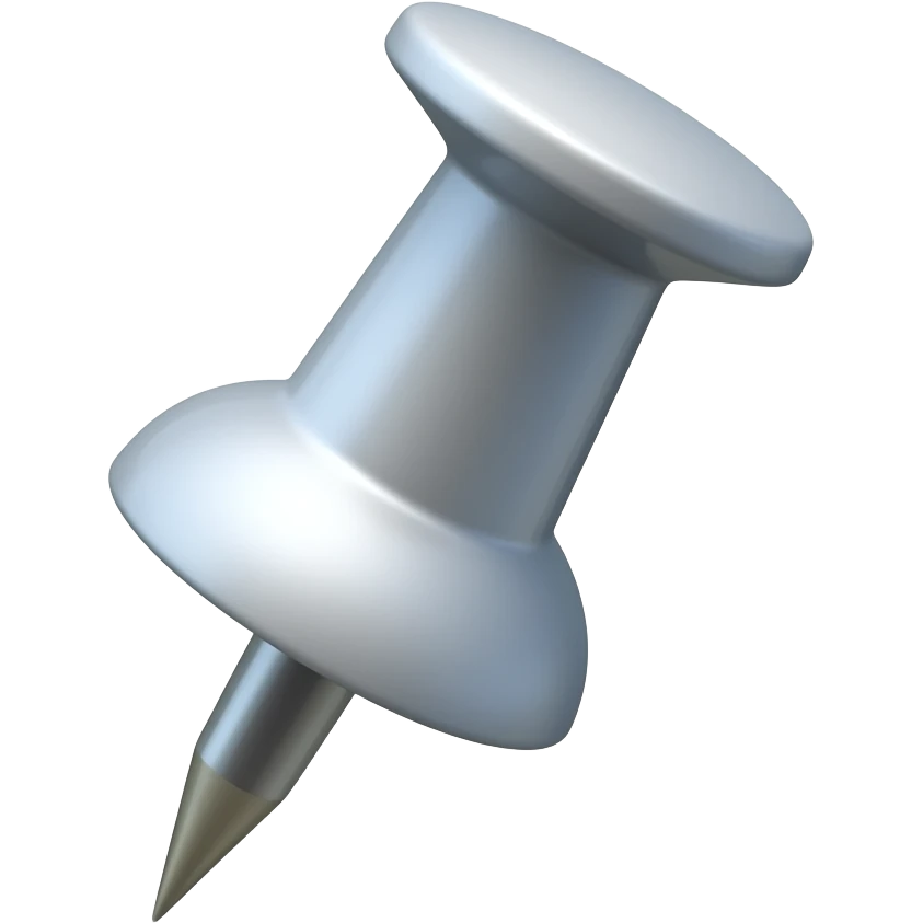 Writing with pin emoji