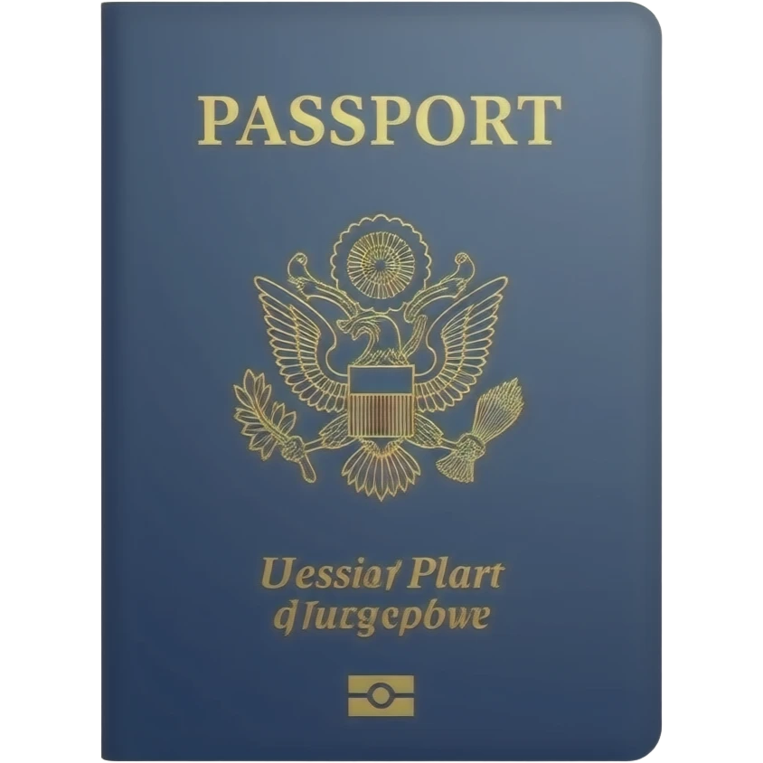 Passport english emoji