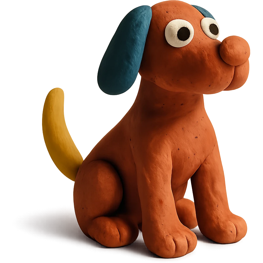 a dog emoji