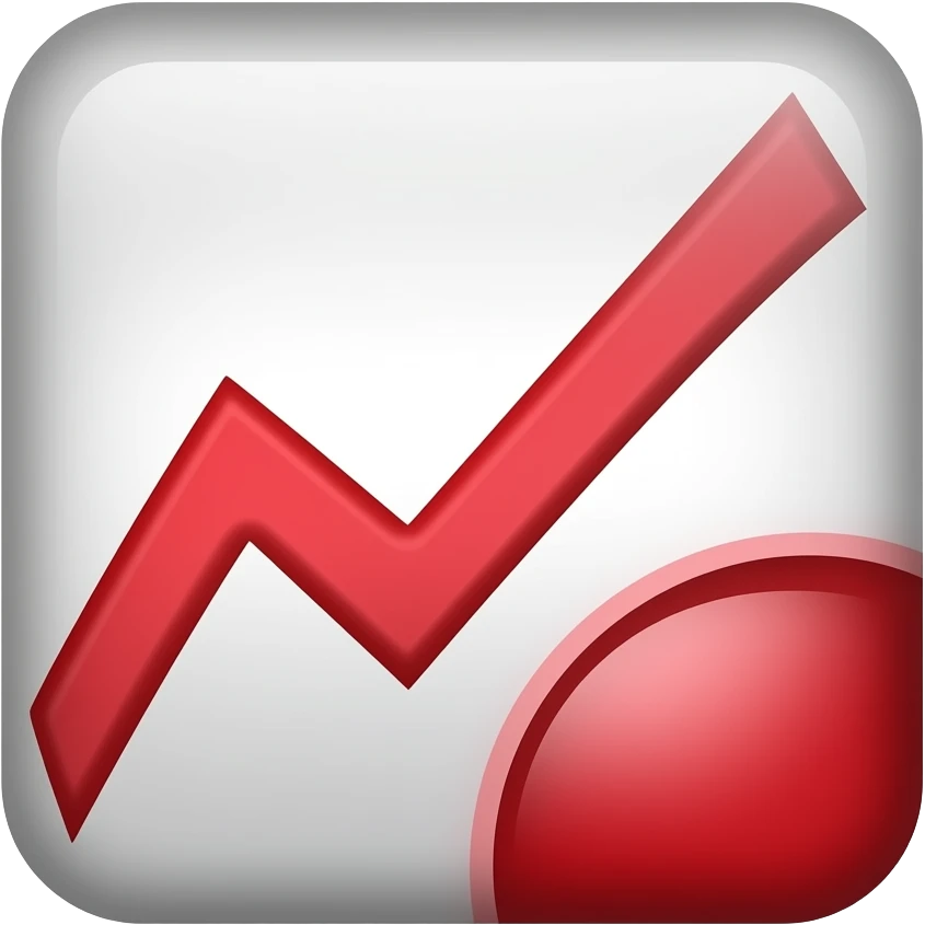 Тире красный emoji