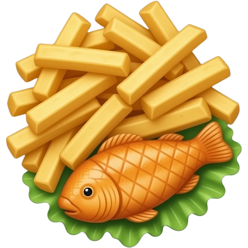 Fish and chips emoji