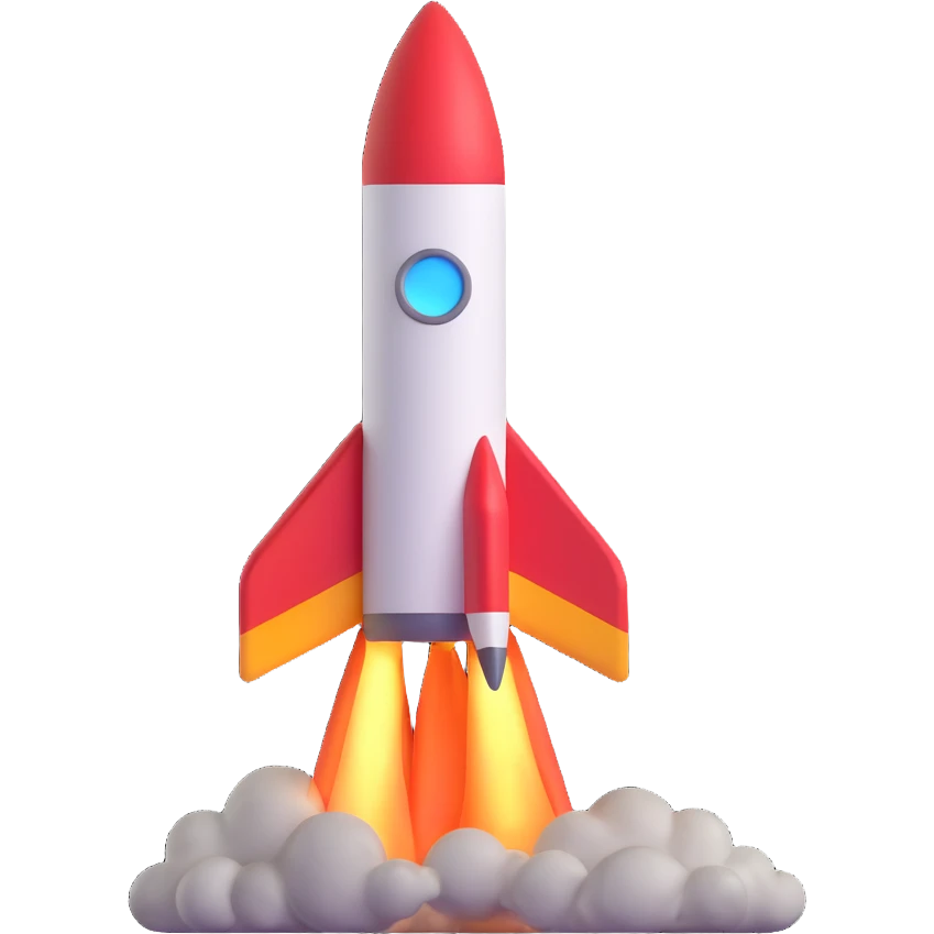 Rocket Colour full emoji