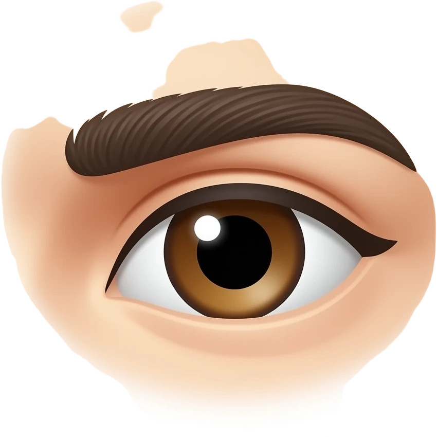 eyebrow emoji