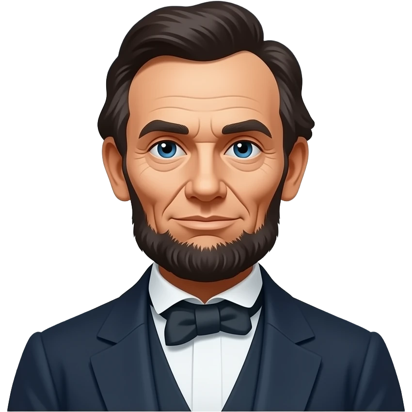 استیکر ناو آبراهام لینکلن رو بساز که توی دزیاست emoji