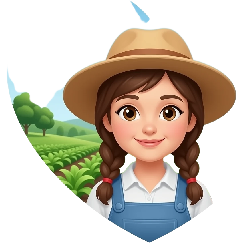 👩🏽‍🌾🤍 emoji