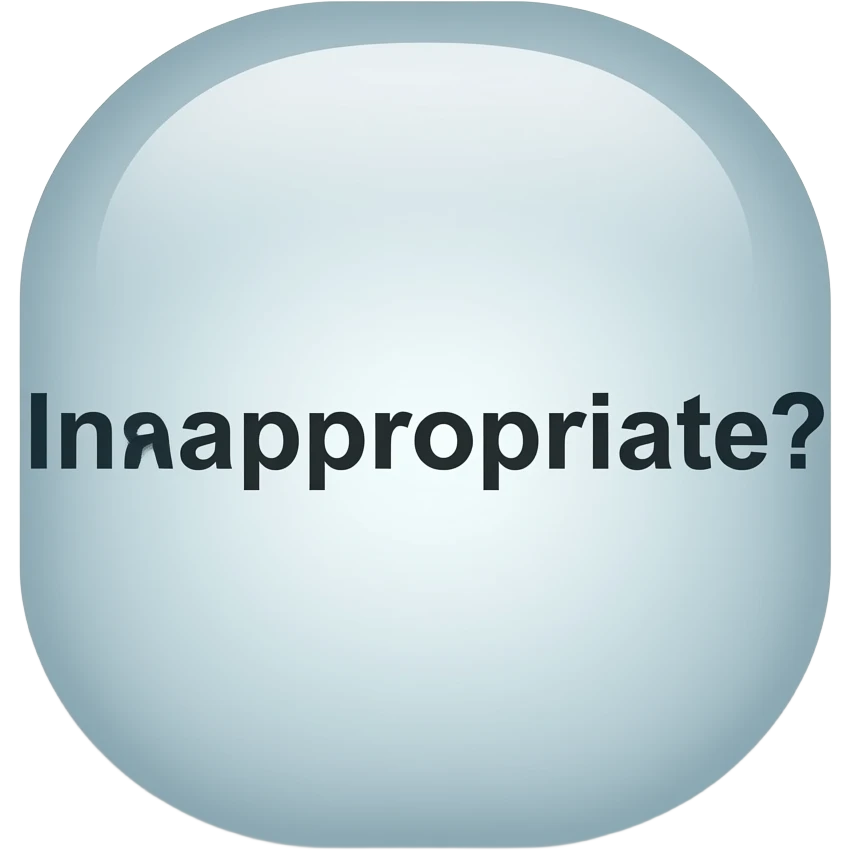 Inappropriate emoji