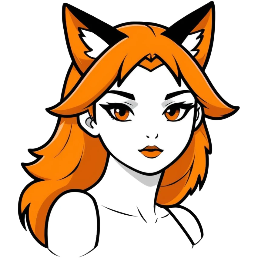 
Vixen face 
 emoji