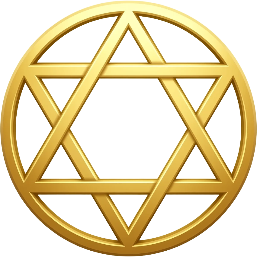 milky golden merkaba emoji | AI Emoji Generator