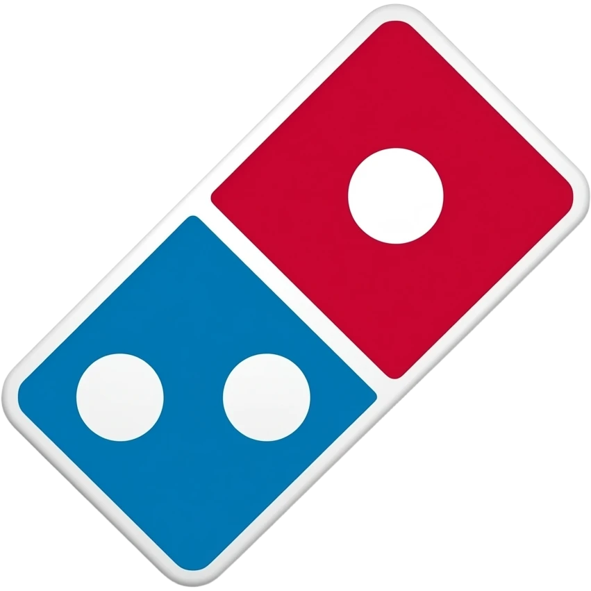 Dominos tile, playful emoji