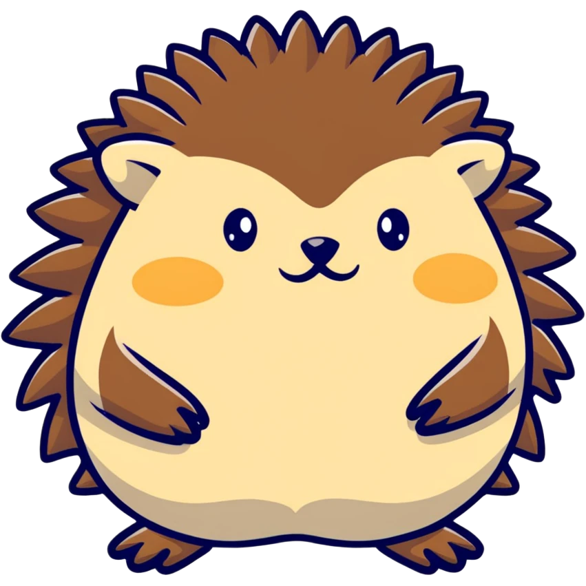 hedgehog emoji