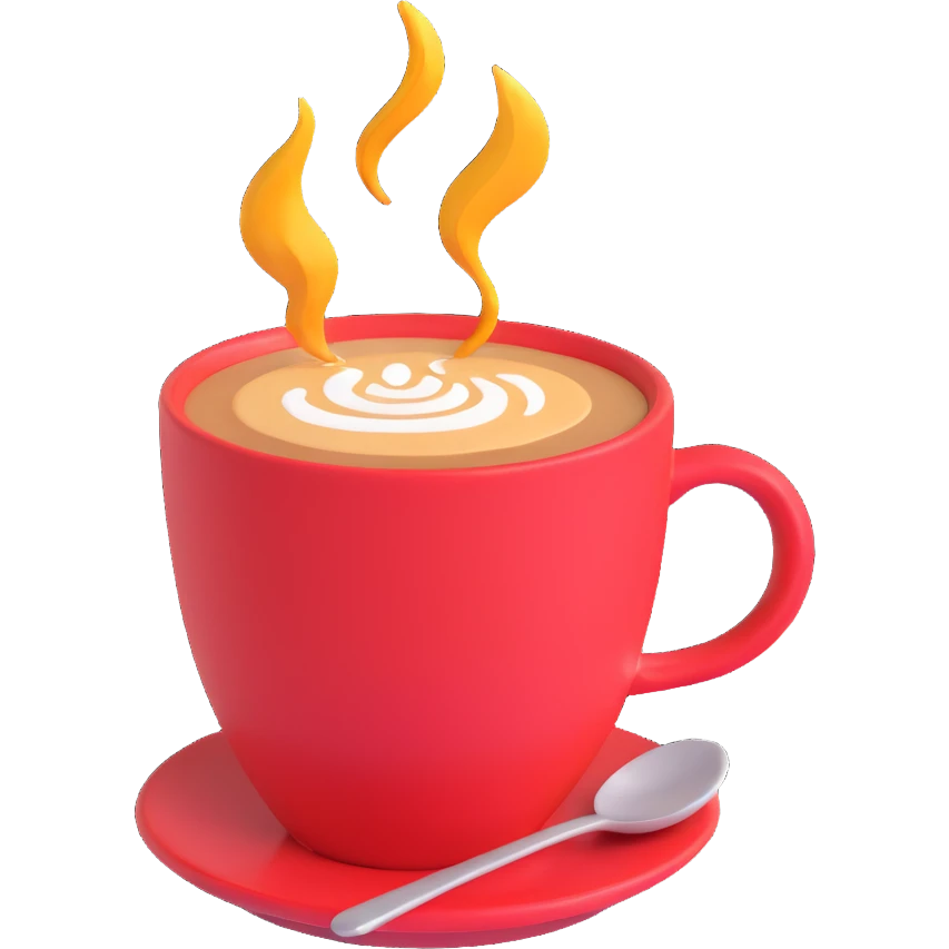 hot coffee emoji