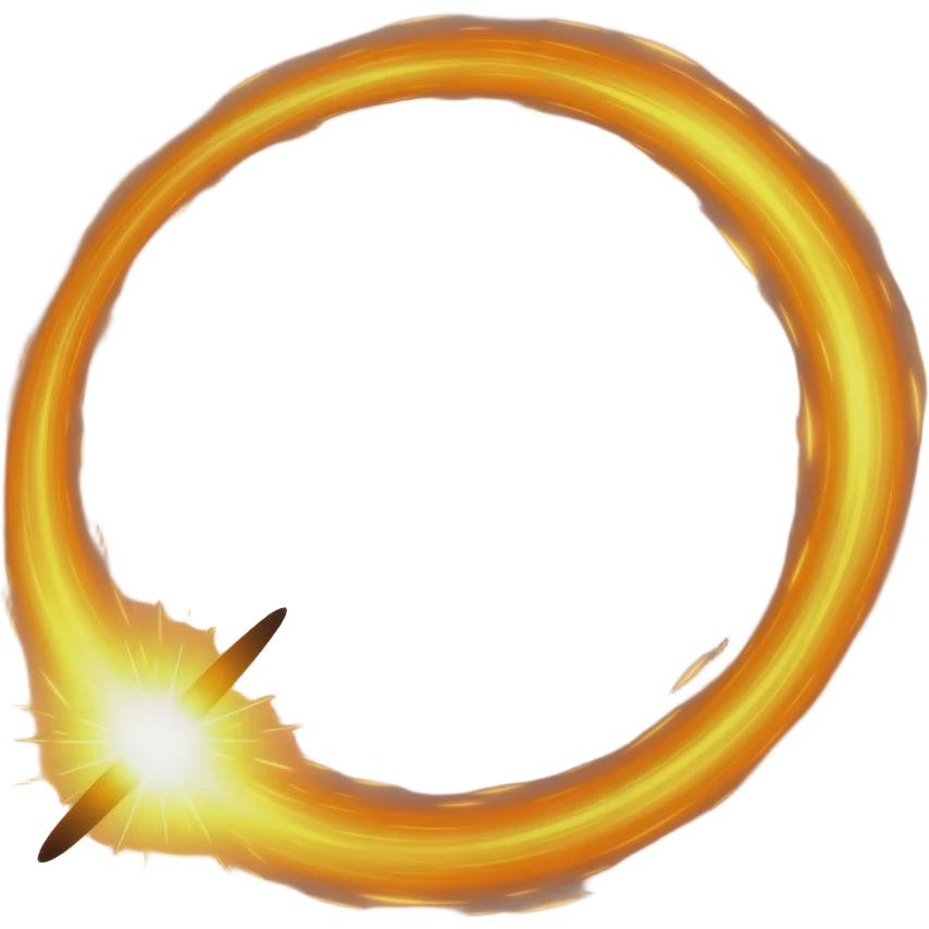 Fire bolt emoji