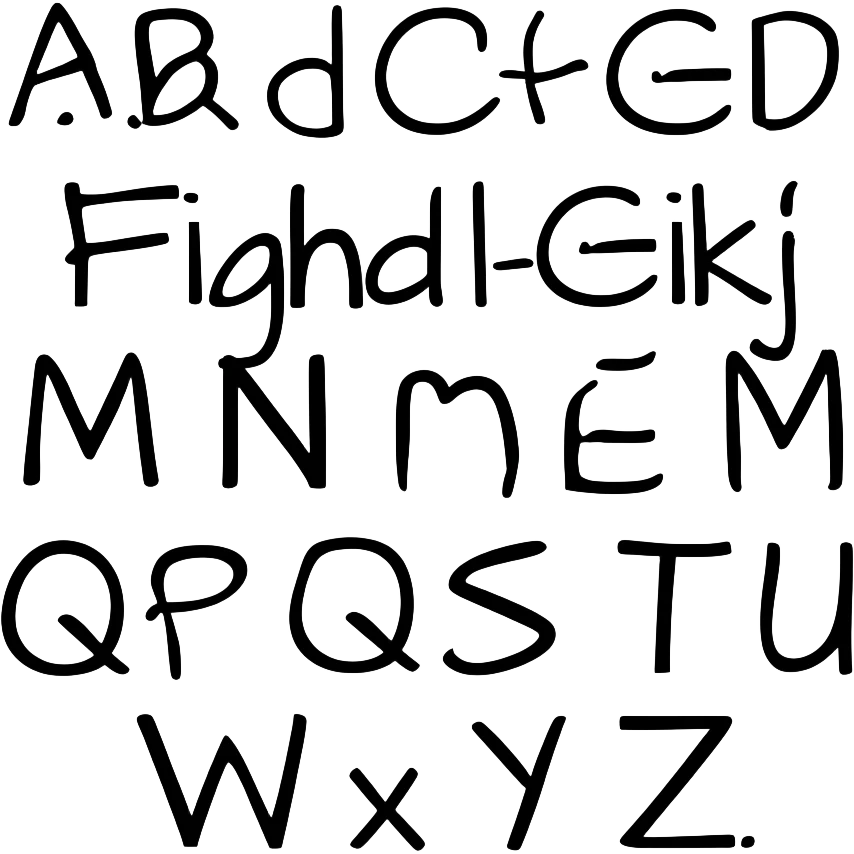 letters emoji