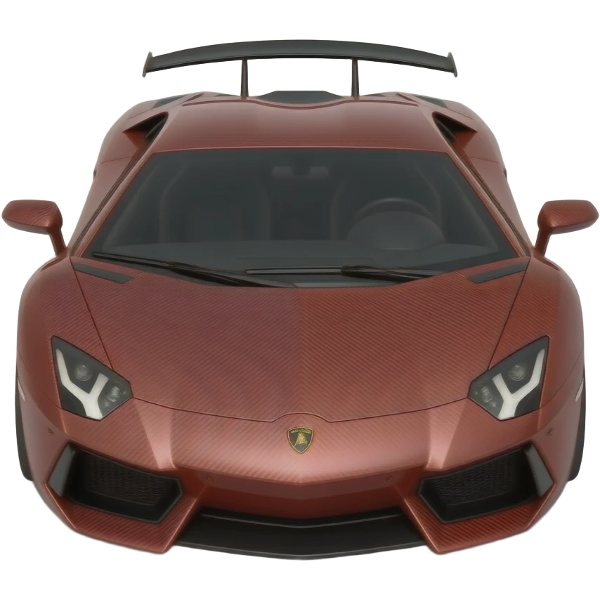 Lamborghini transformer robot emoji