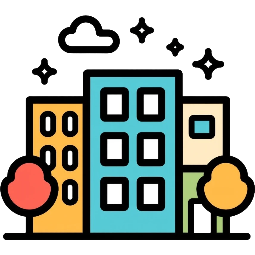 apartment building emoji