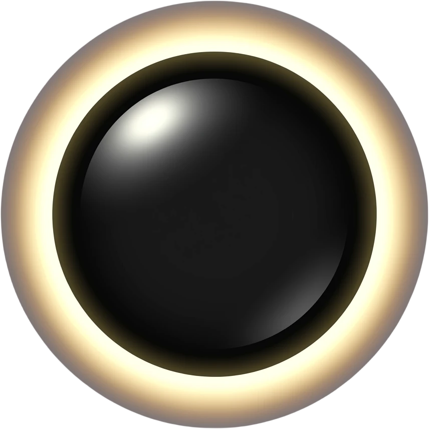 Black hole emoji