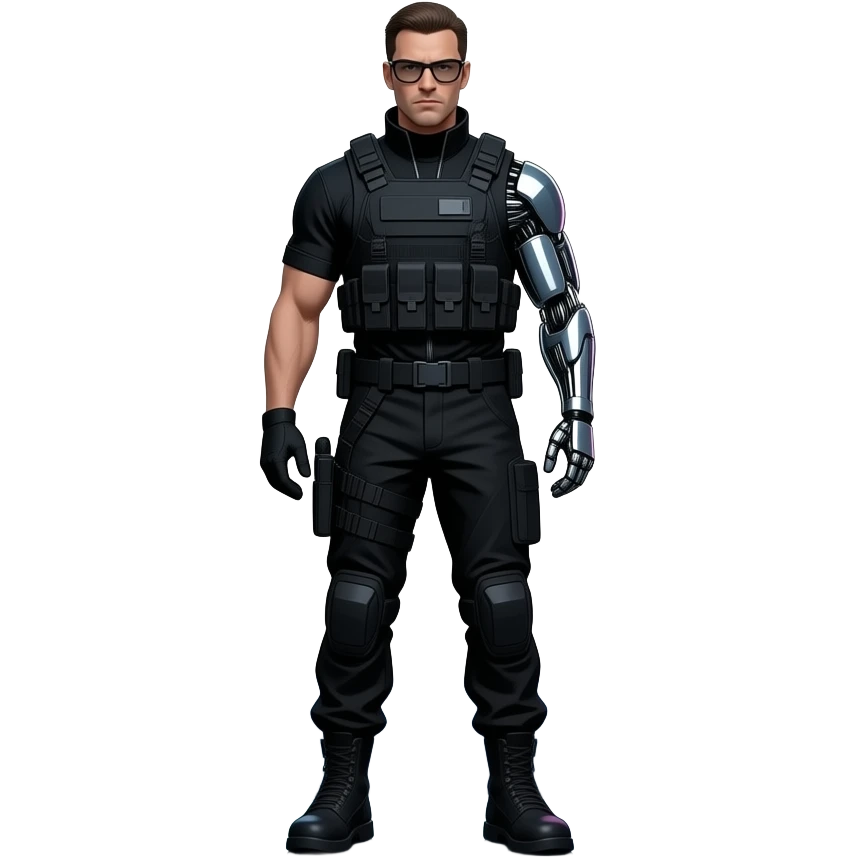 Bionic man emoji