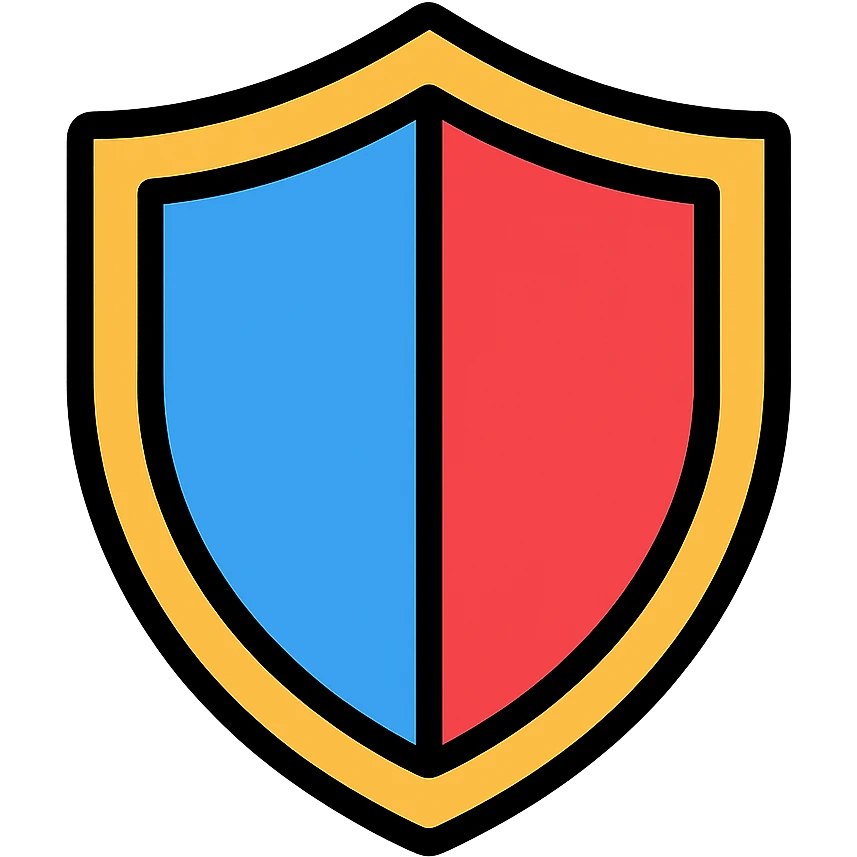 colored shield icon emoji