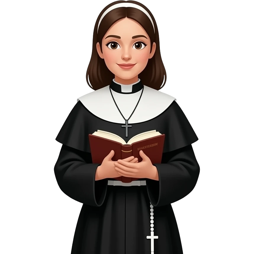 female priest not a nun emoji