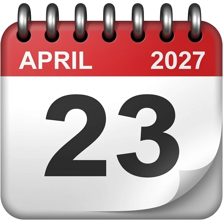 2027 04 23 emoji