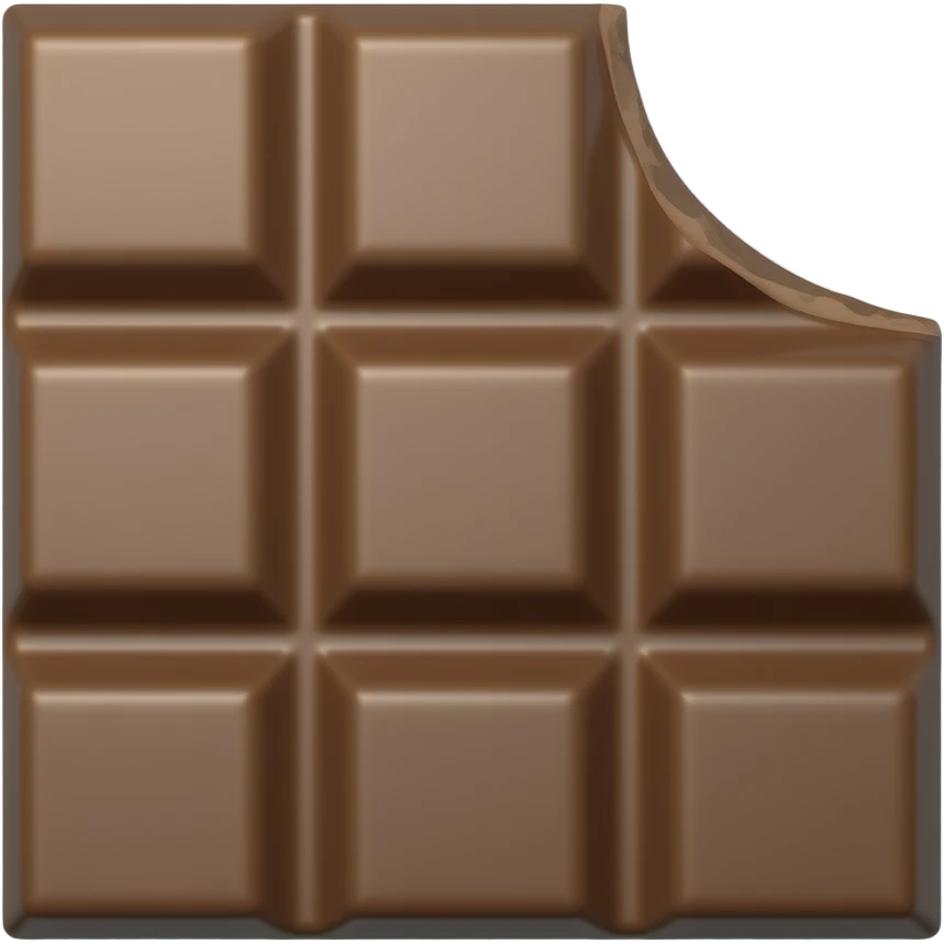 Chocolate emoji