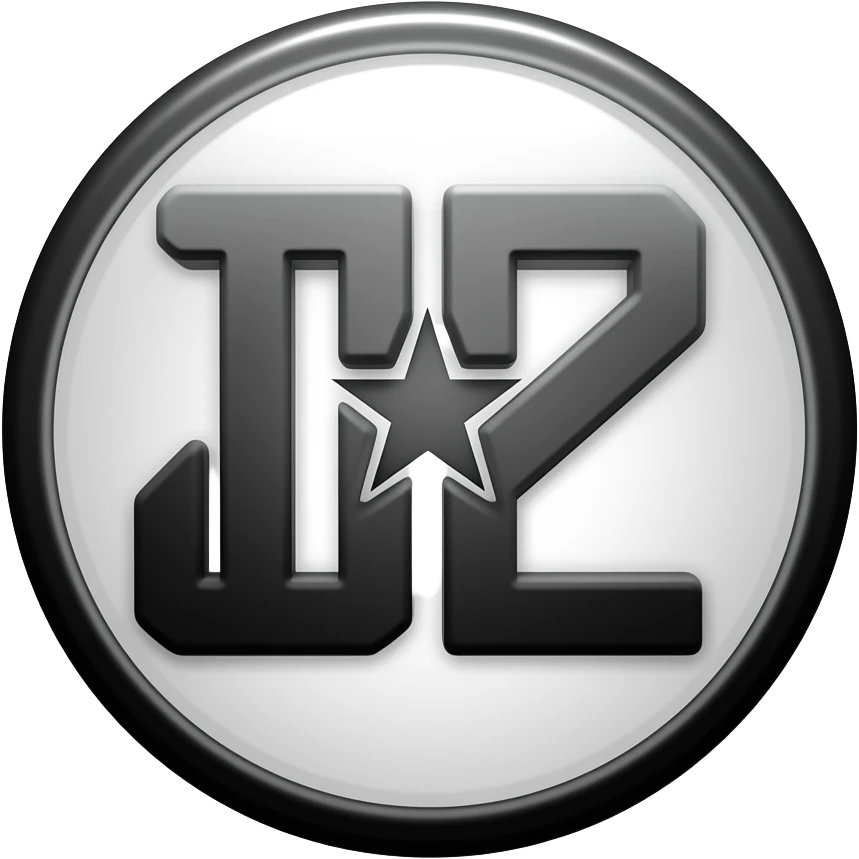 "Justice League" logo in black and white emoji
