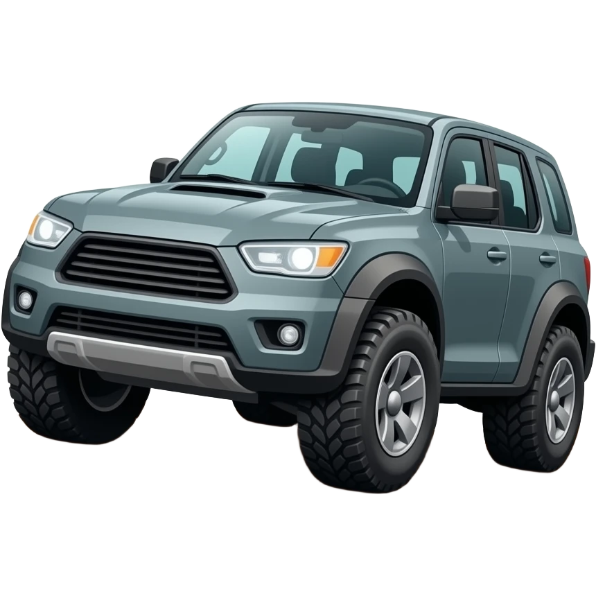 offroad car emoji