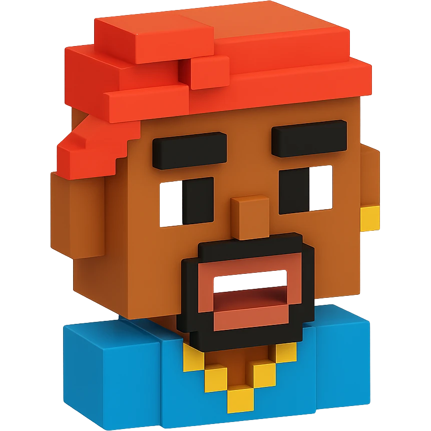 2Pac rapper emoji