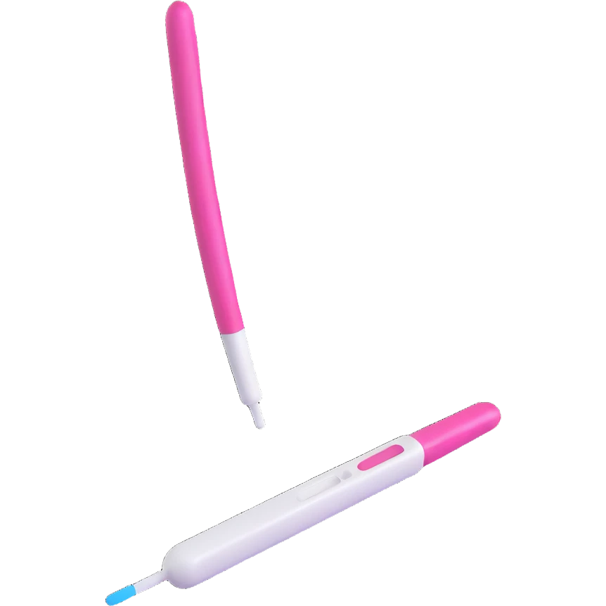 pregnancy test, negative result emoji