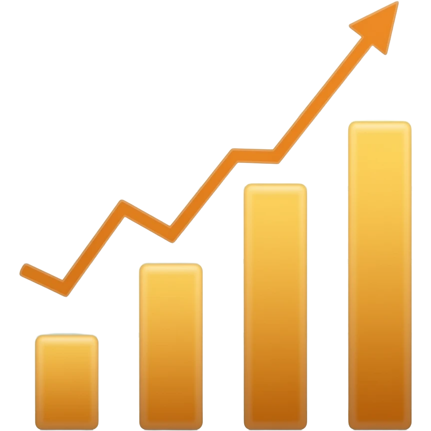 viral growth emoji