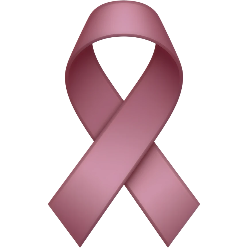 pink ribbon emoji