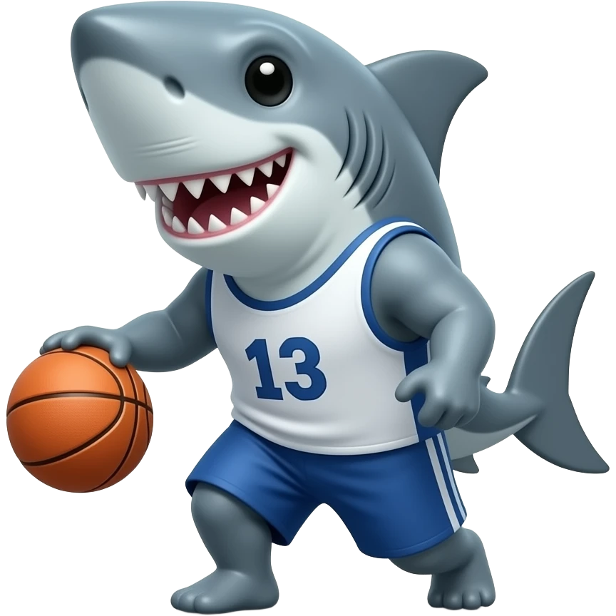 🦈+🏀 emoji