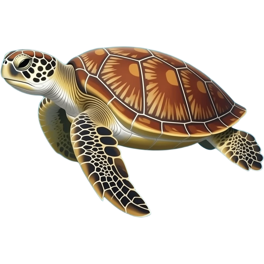 Sea turtle emoji