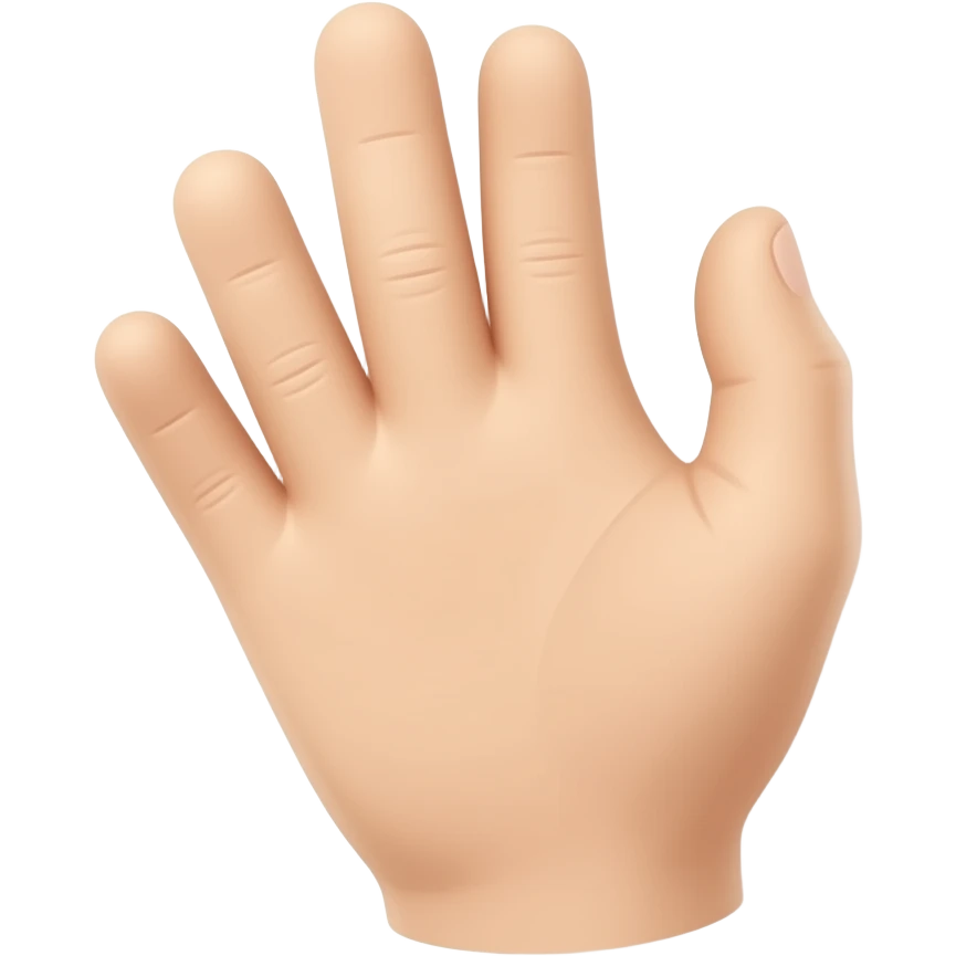 Hand emoji