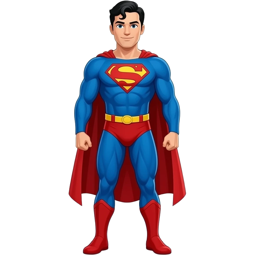 Make a superhero emoji