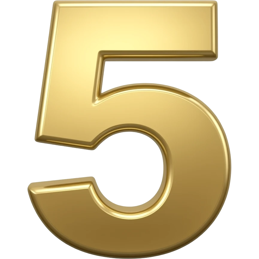 numero 5 emoji
