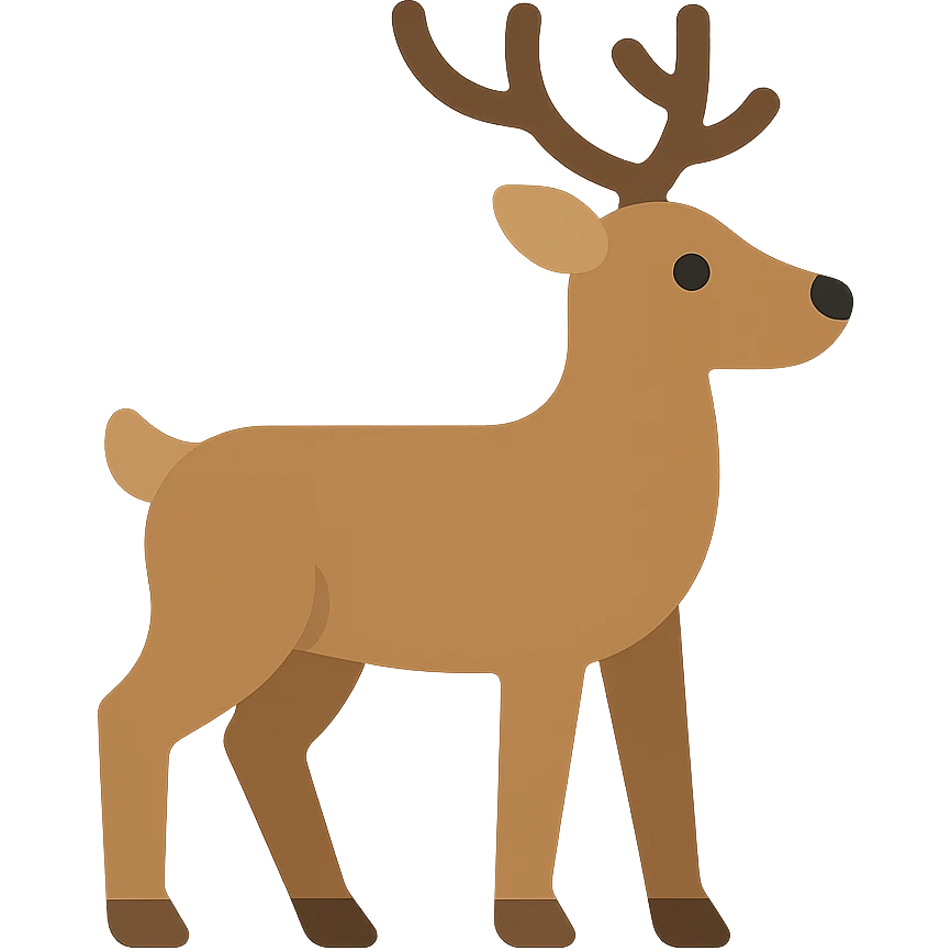 Reindeer emoji