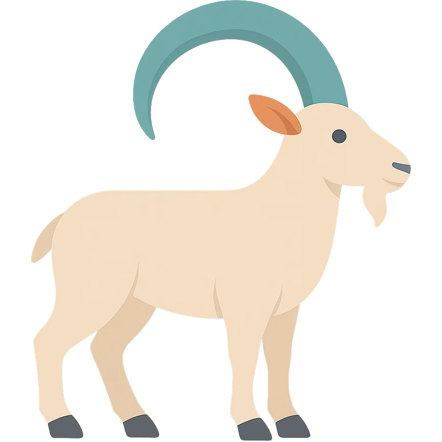 Mountain goat emoji