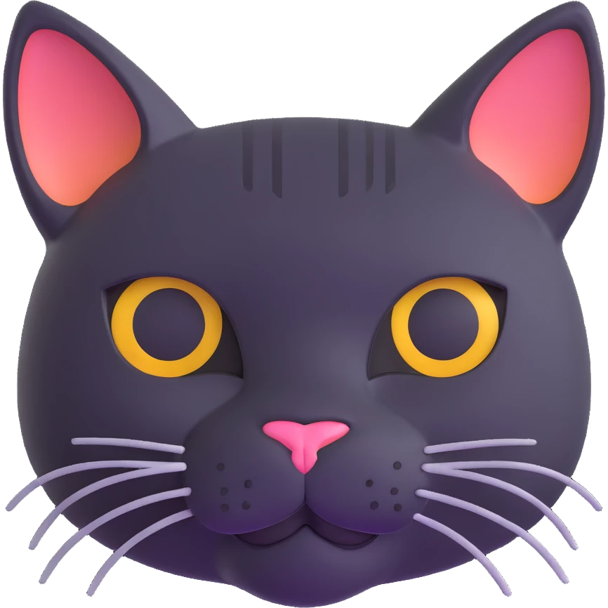 cute cat face emoji