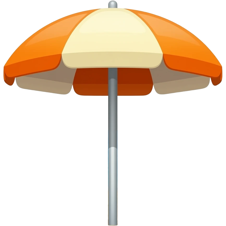 pixel beach parasol emoji