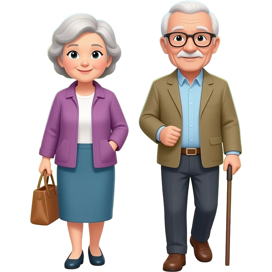 pensioners emoji