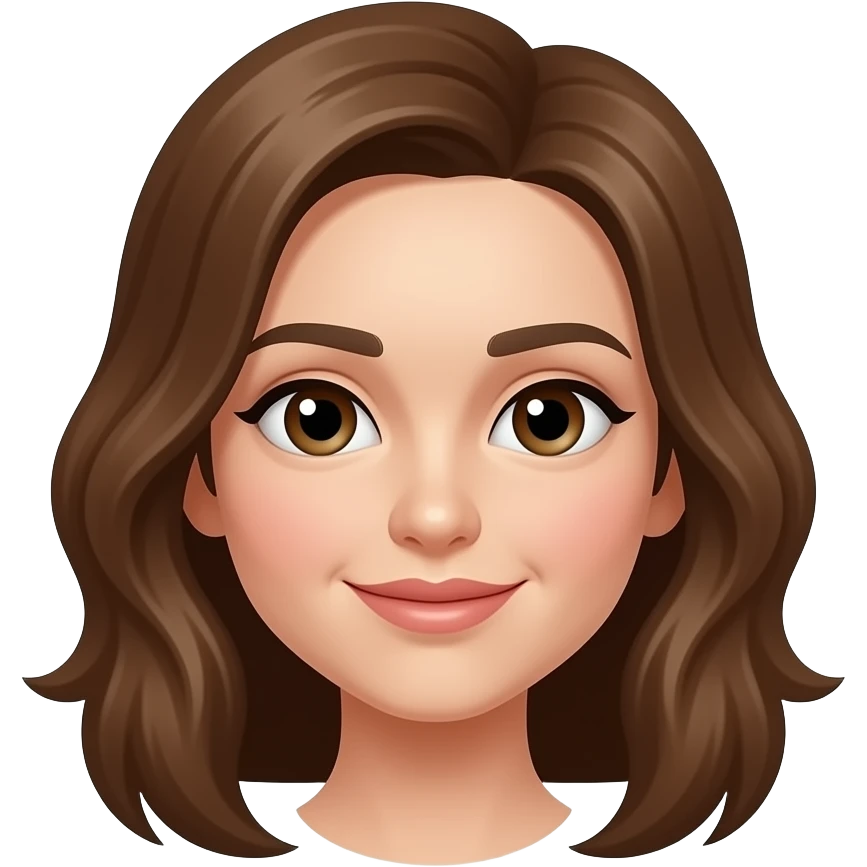 pretty face emoji
