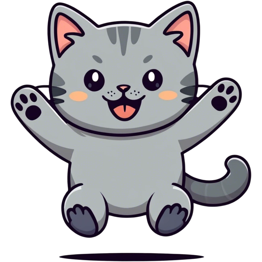 Crazy cats  emoji