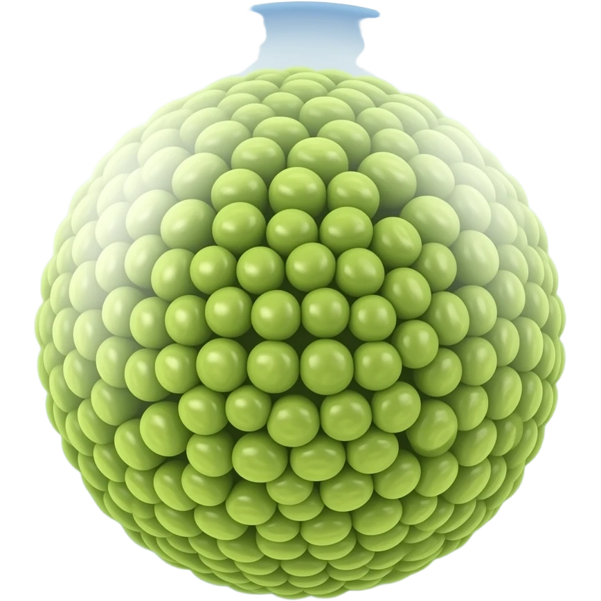 a single budding yeast cell emoji